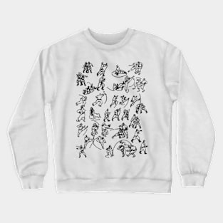 Shenmue - Move Scroll Collage Crewneck Sweatshirt